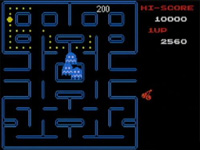 une photo d'Ã©cran de Pac-Man sur Nintendo Nes